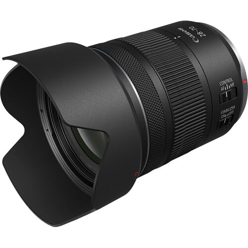 Canon RF 28-70mm f/2.8 IS STM full-frame standard zoom lens with optical image stabiliser