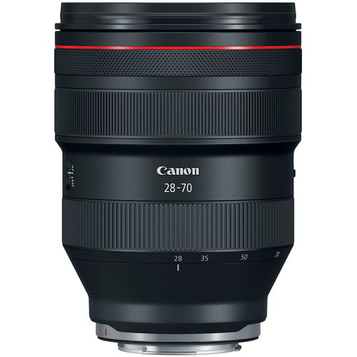 Canon RF 28-70mm f/2 L USM Lens – ultra-bright zoom with exceptional image quality and professional build, perfect for weddings, portraits, and events.