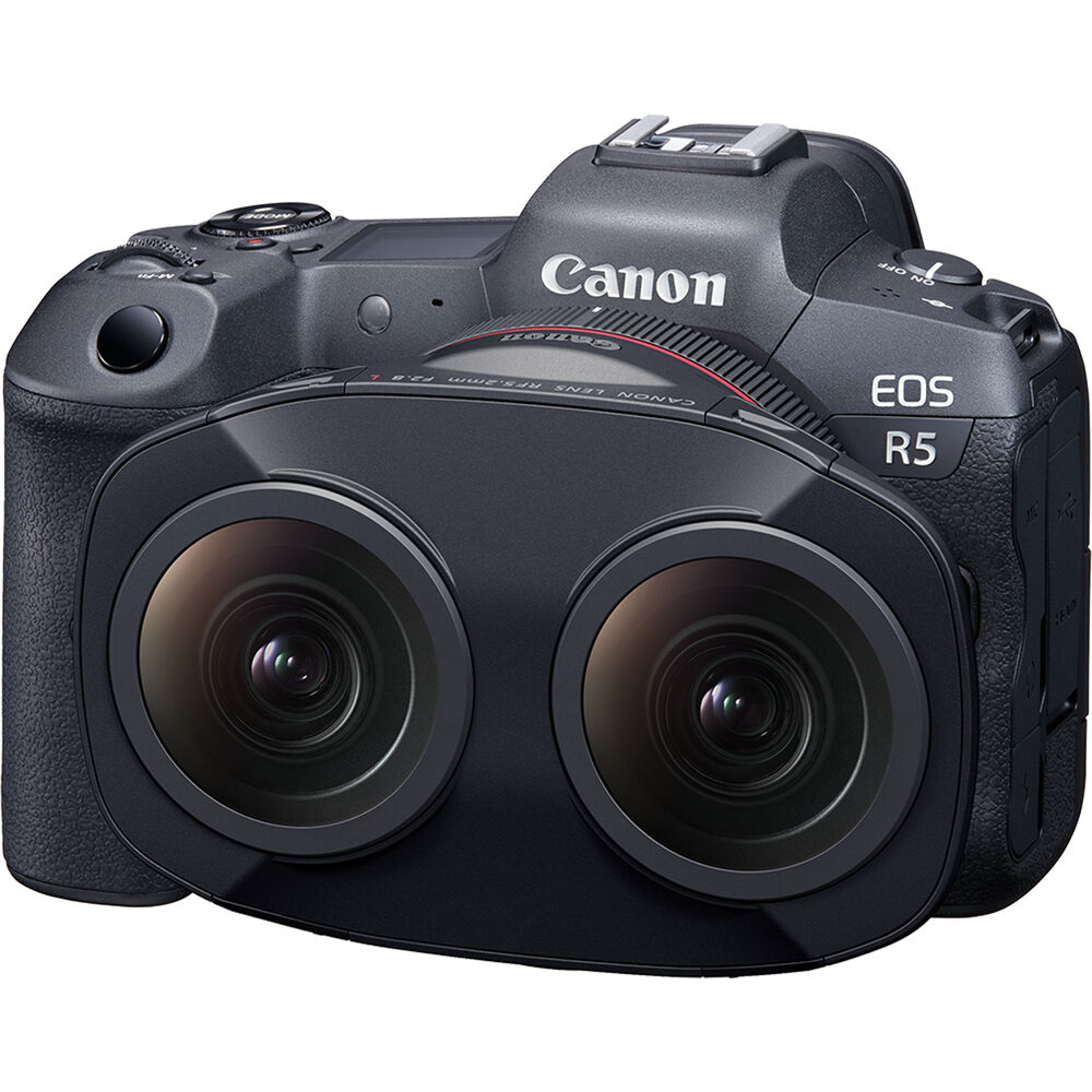 Canon RF 5.2mm f/2.8L Dual Fisheye lens for 180-degree VR content