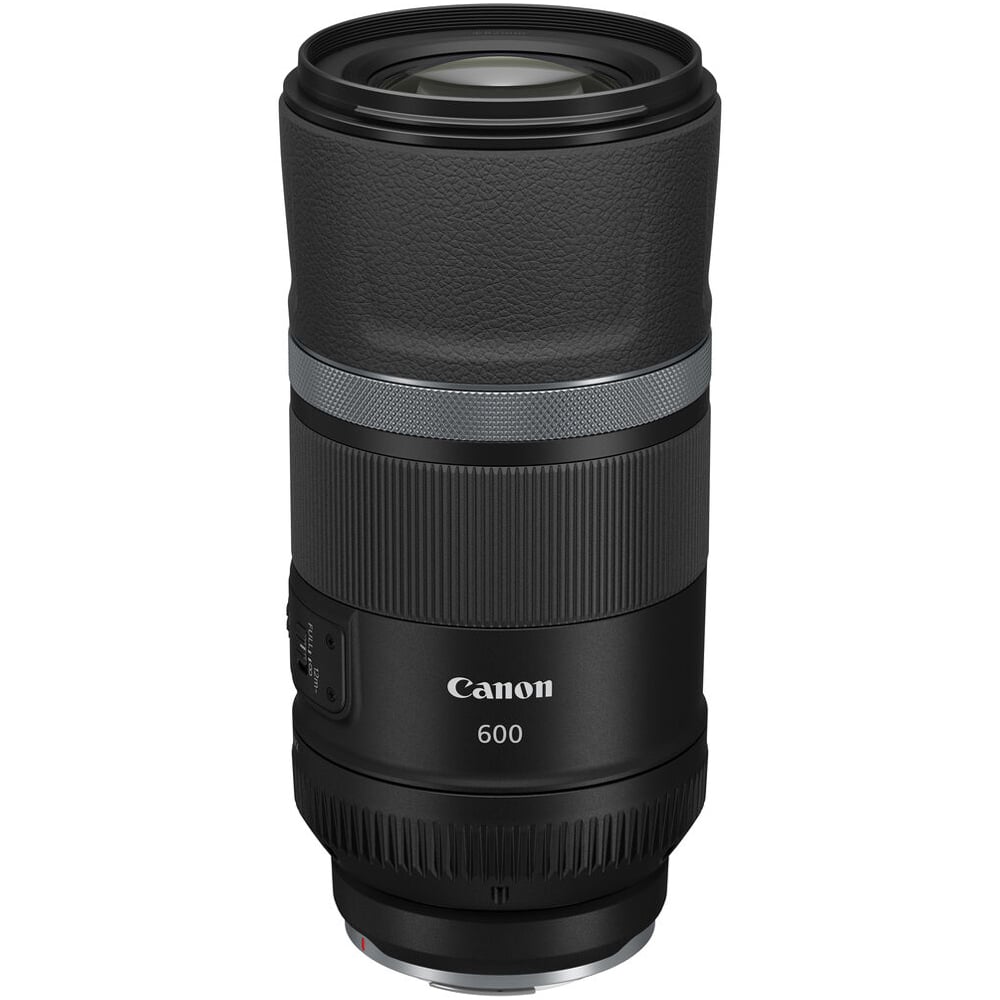 Canon RF 600mm f/11 IS STM super-telephoto lens – lightweight, compact design with built-in image stabilization and quiet autofocus for wildlife and travel photography.