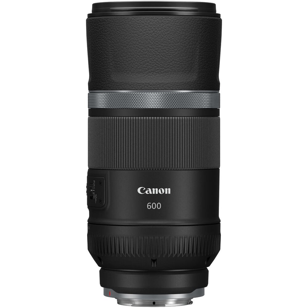 Canon RF 600mm f/11 IS STM super-telephoto lens – lightweight, compact design with built-in image stabilization and quiet autofocus for wildlife and travel photography.