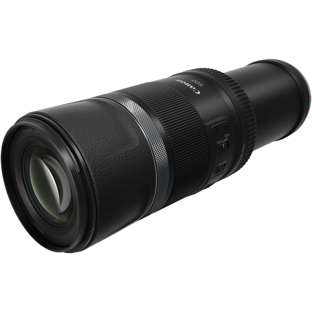 Canon RF 600mm f/11 IS STM super-telephoto lens – lightweight, compact design with built-in image stabilization and quiet autofocus for wildlife and travel photography.