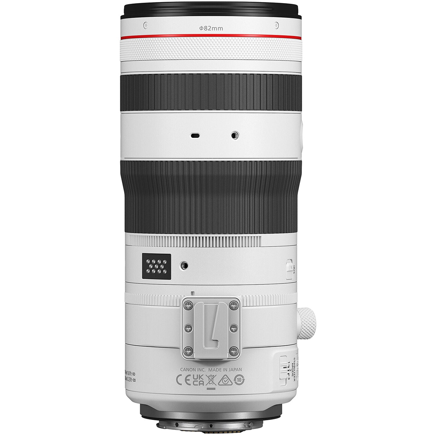 Canon RF 70-200mm f/2.8 L IS USM Z Lens (White) – high-performance telephoto zoom lens for RF-mount cameras with fast f/2.8 aperture, advanced image stabilization, and professional-grade optics.