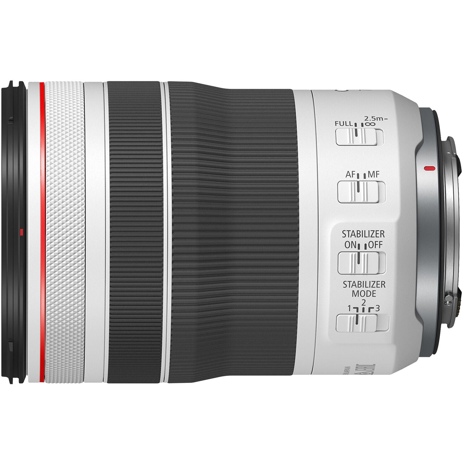 Canon RF 70-200mm f/4L IS USM lens with Optical Image Stabiliser and dual Nano USM motors