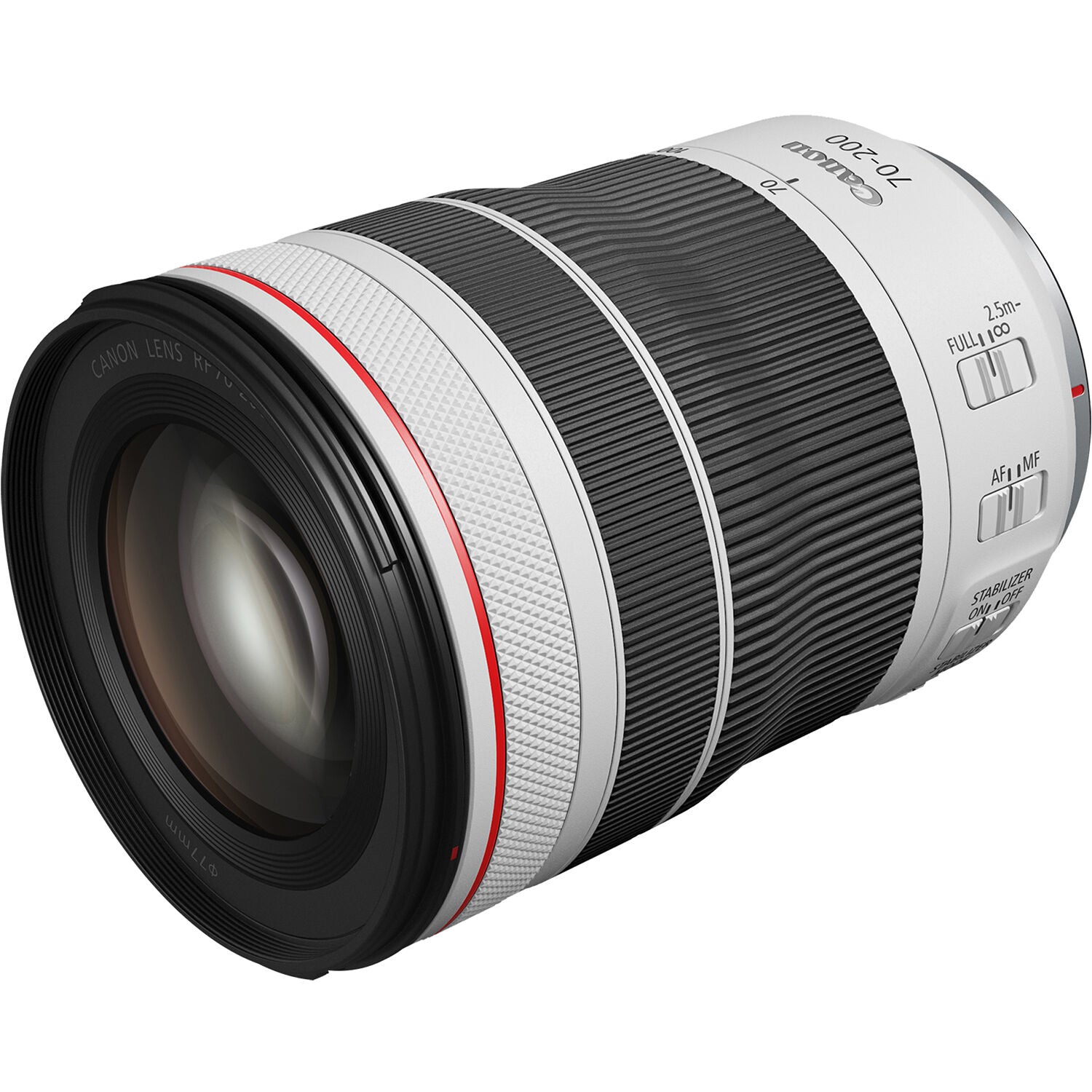 Canon RF 70-200mm f/4L IS USM lens with Optical Image Stabiliser and dual Nano USM motors
