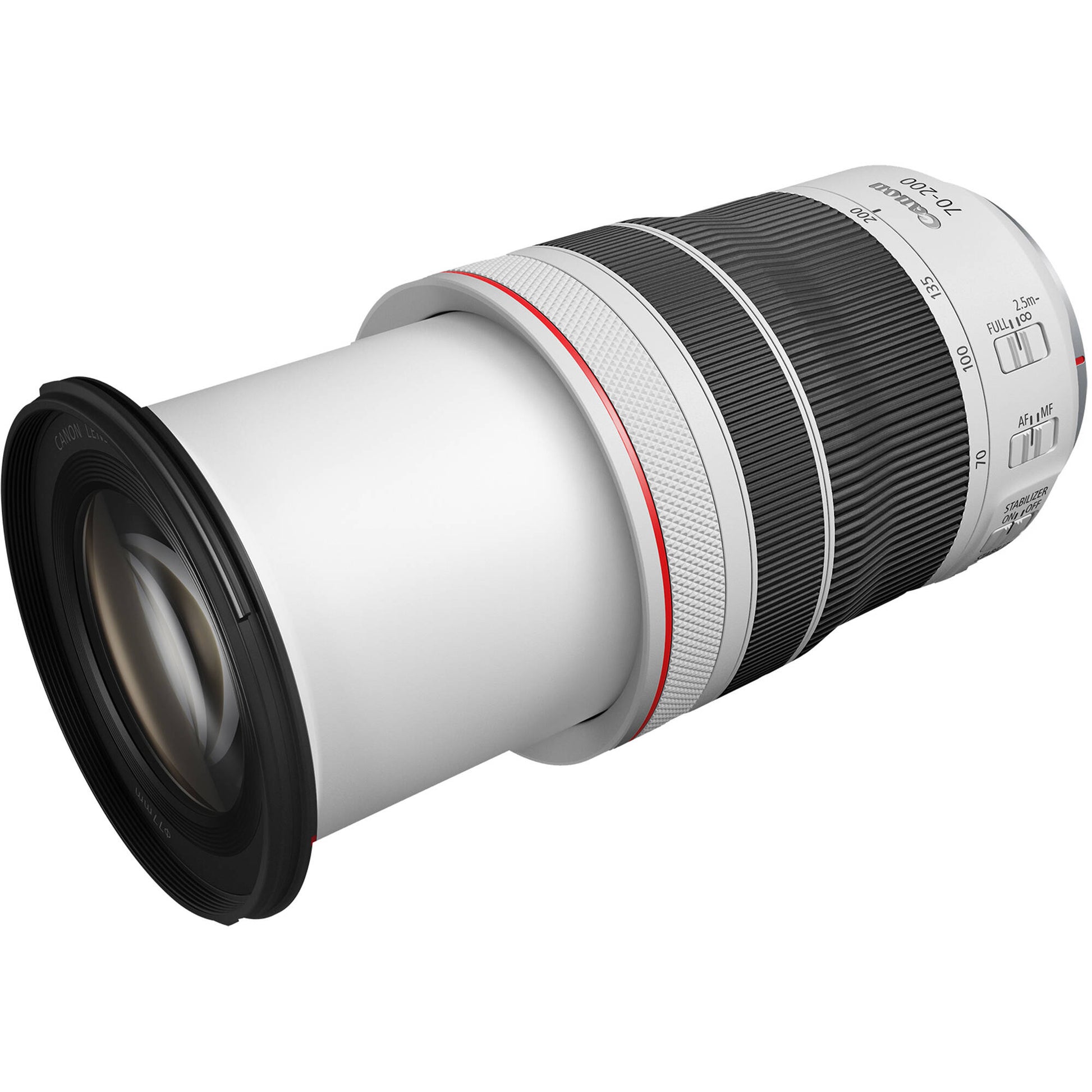 Canon RF 70-200mm f/4L IS USM lens with Optical Image Stabiliser and dual Nano USM motors