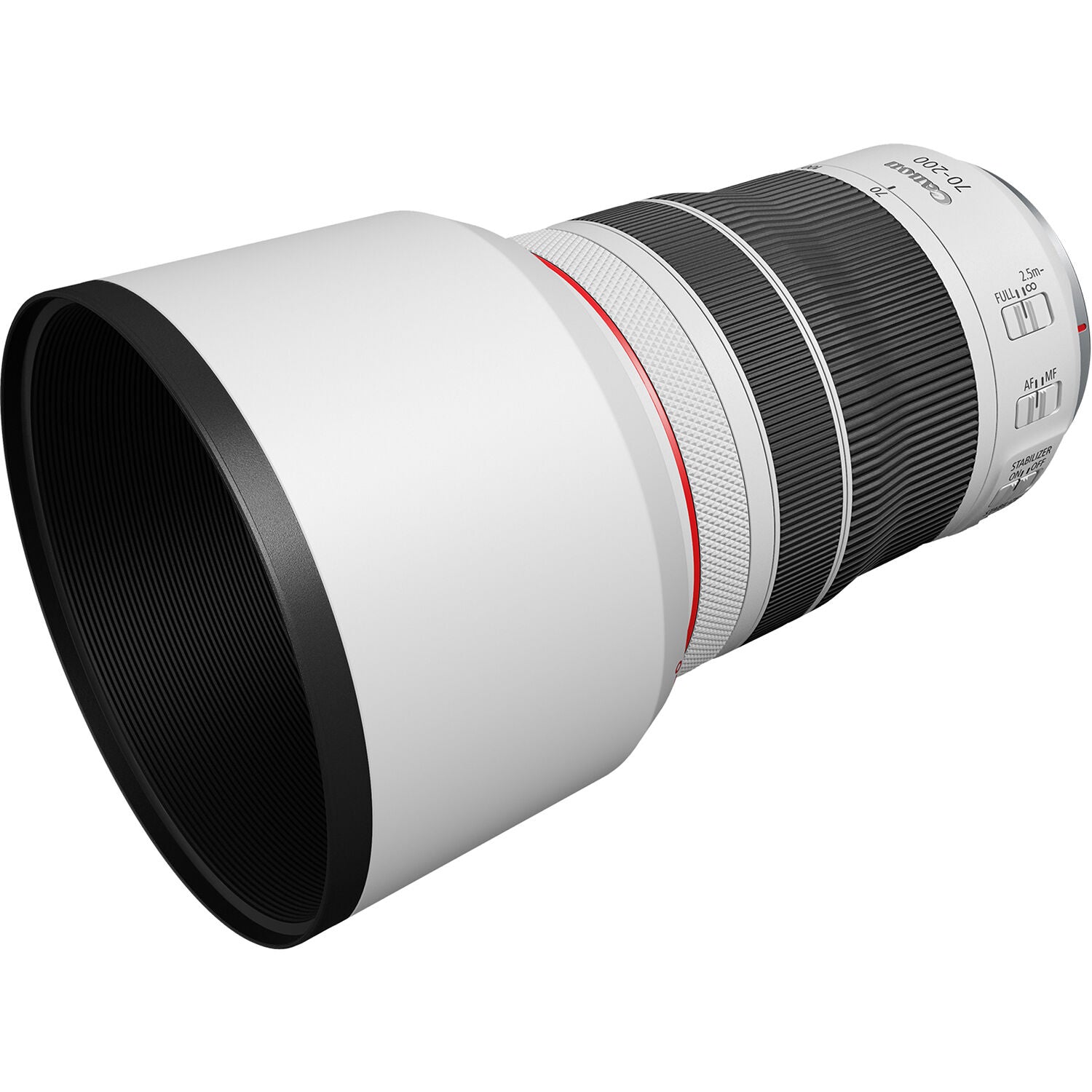 Canon RF 70-200mm f/4L IS USM lens with Optical Image Stabiliser and dual Nano USM motors