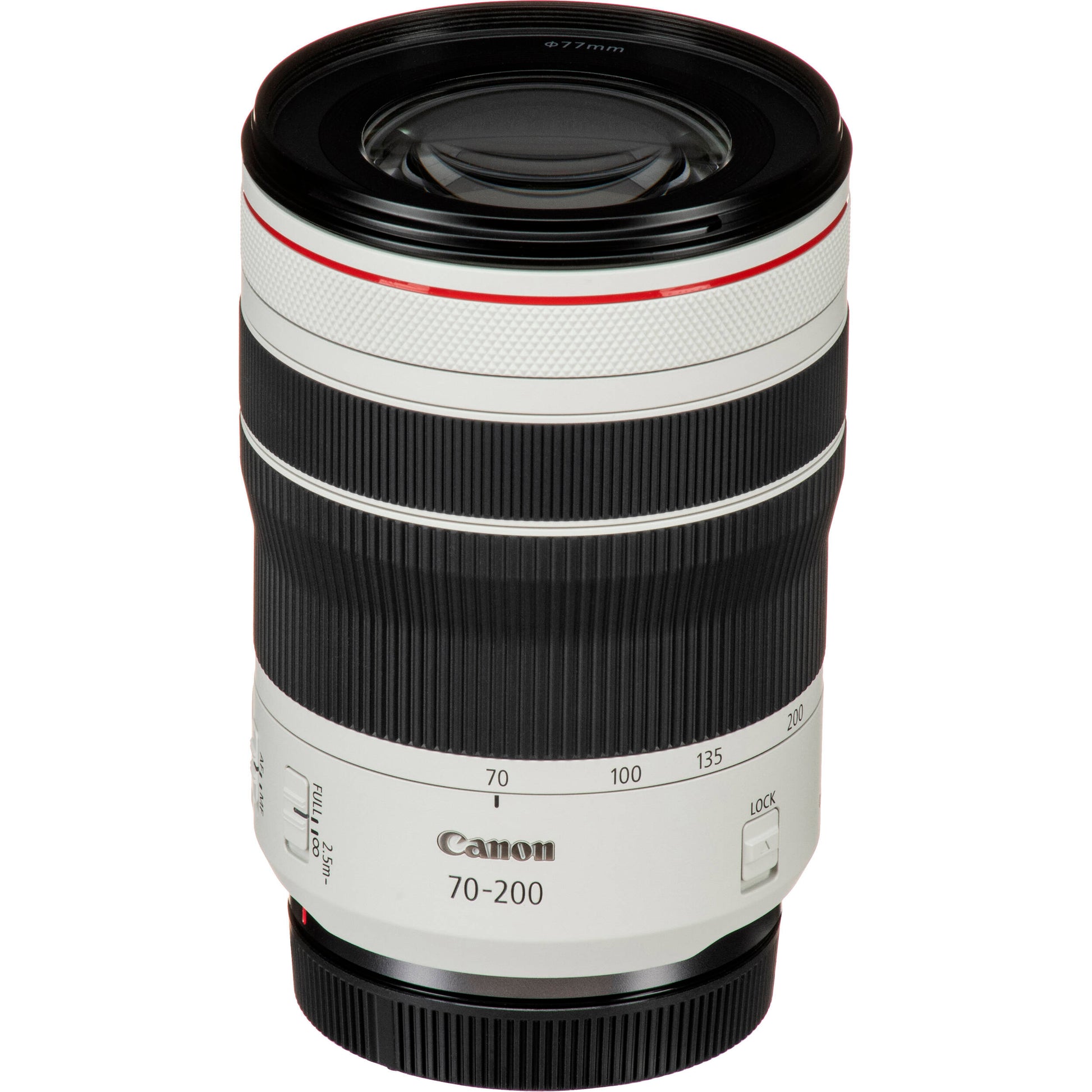 Canon RF 70-200mm f/4L IS USM lens with Optical Image Stabiliser and dual Nano USM motors