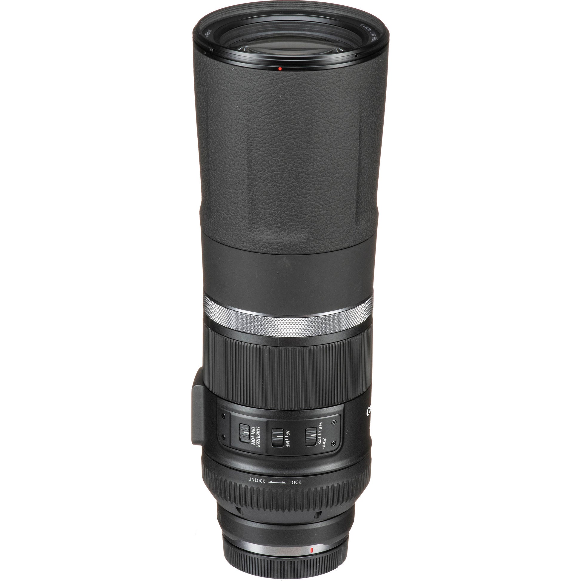 Lightweight Canon RF 800mm f/11 IS STM lens with 4-stop image stabilisation