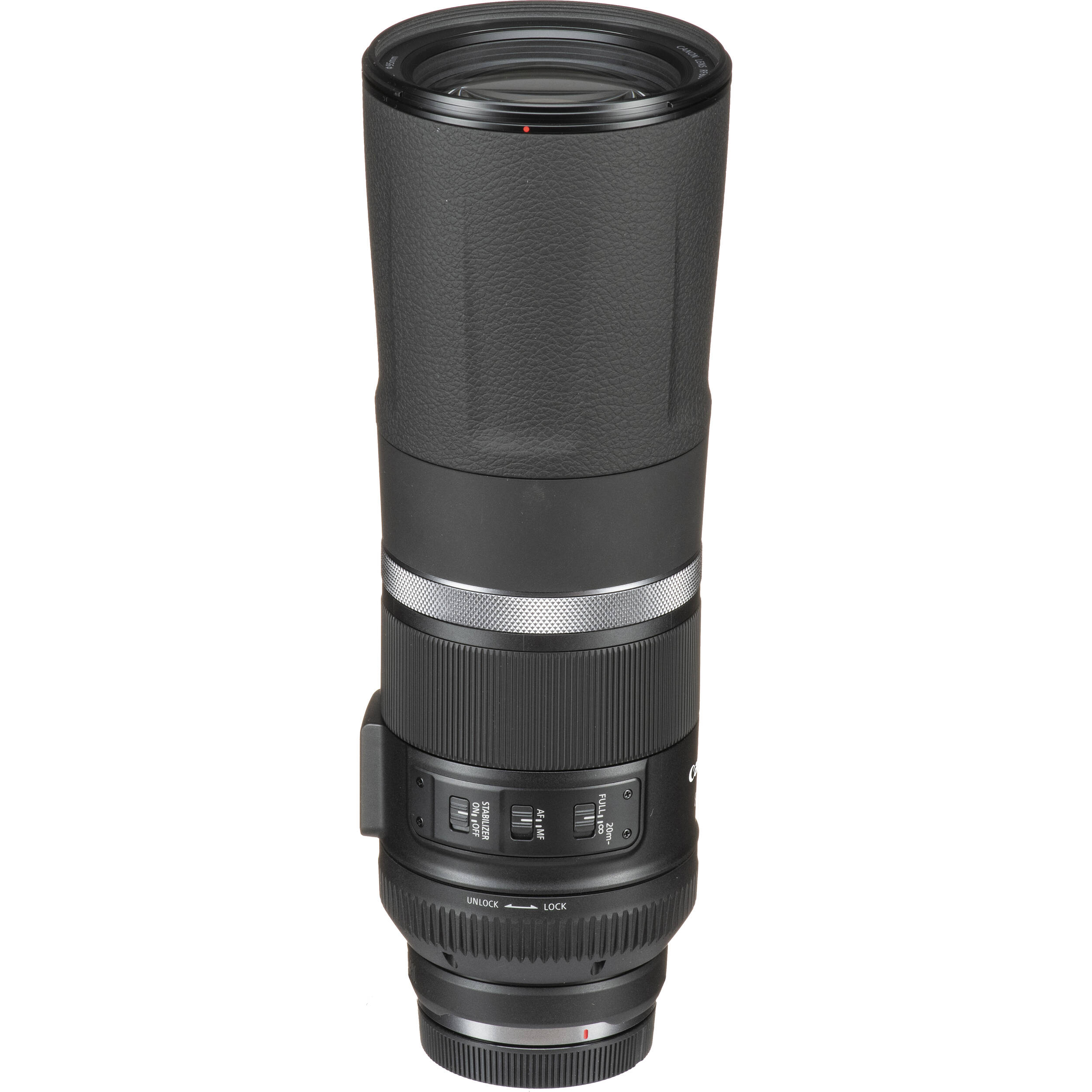 Lightweight Canon RF 800mm f/11 IS STM lens with 4-stop image stabilisation