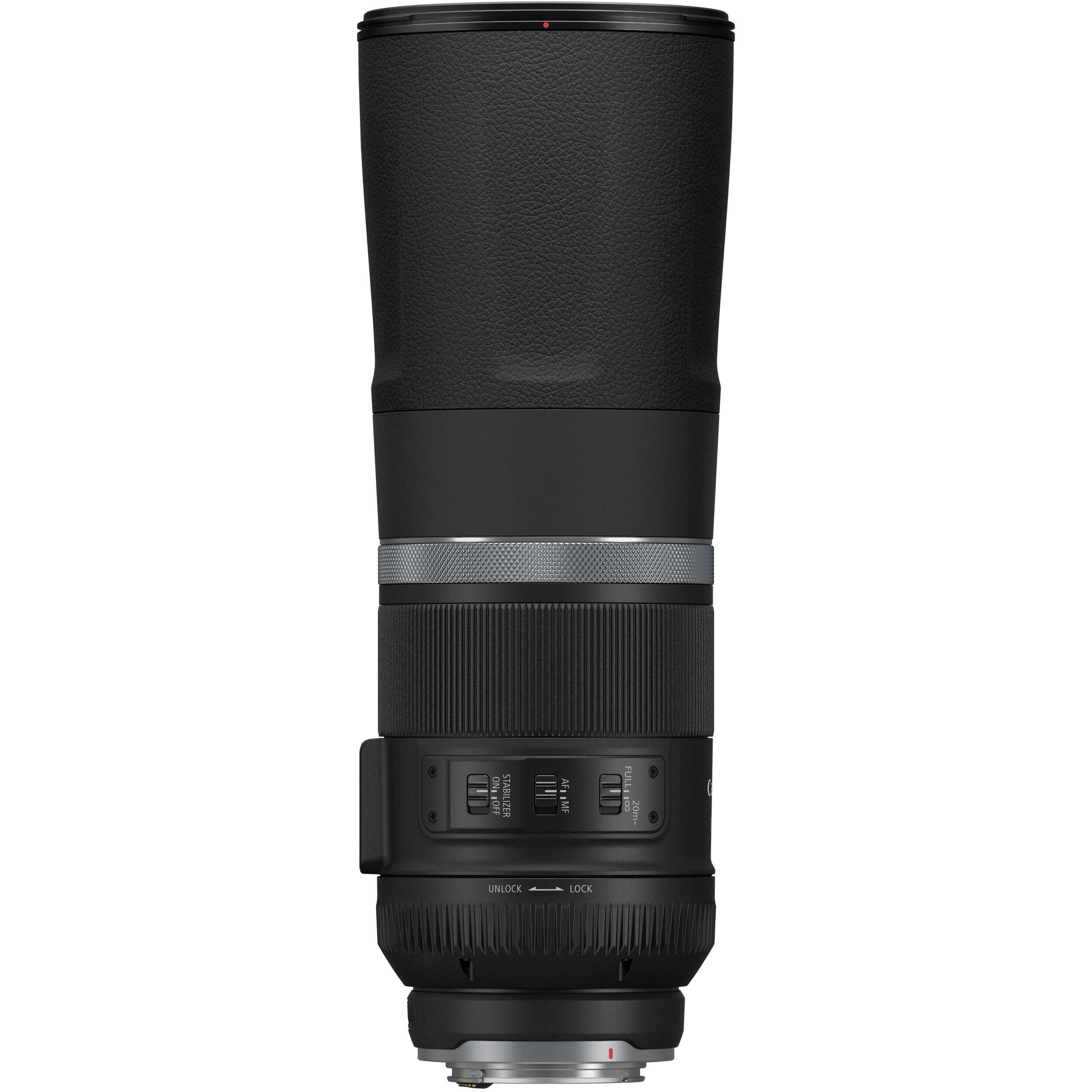 Lightweight Canon RF 800mm f/11 IS STM lens with 4-stop image stabilisation