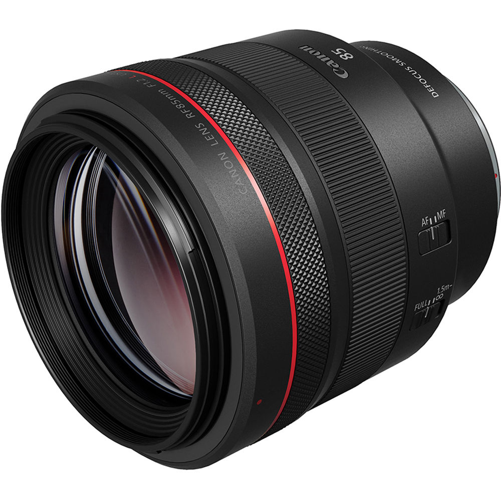 Canon RF 85mm f/1.2L USM portrait lens for EOS R-series cameras