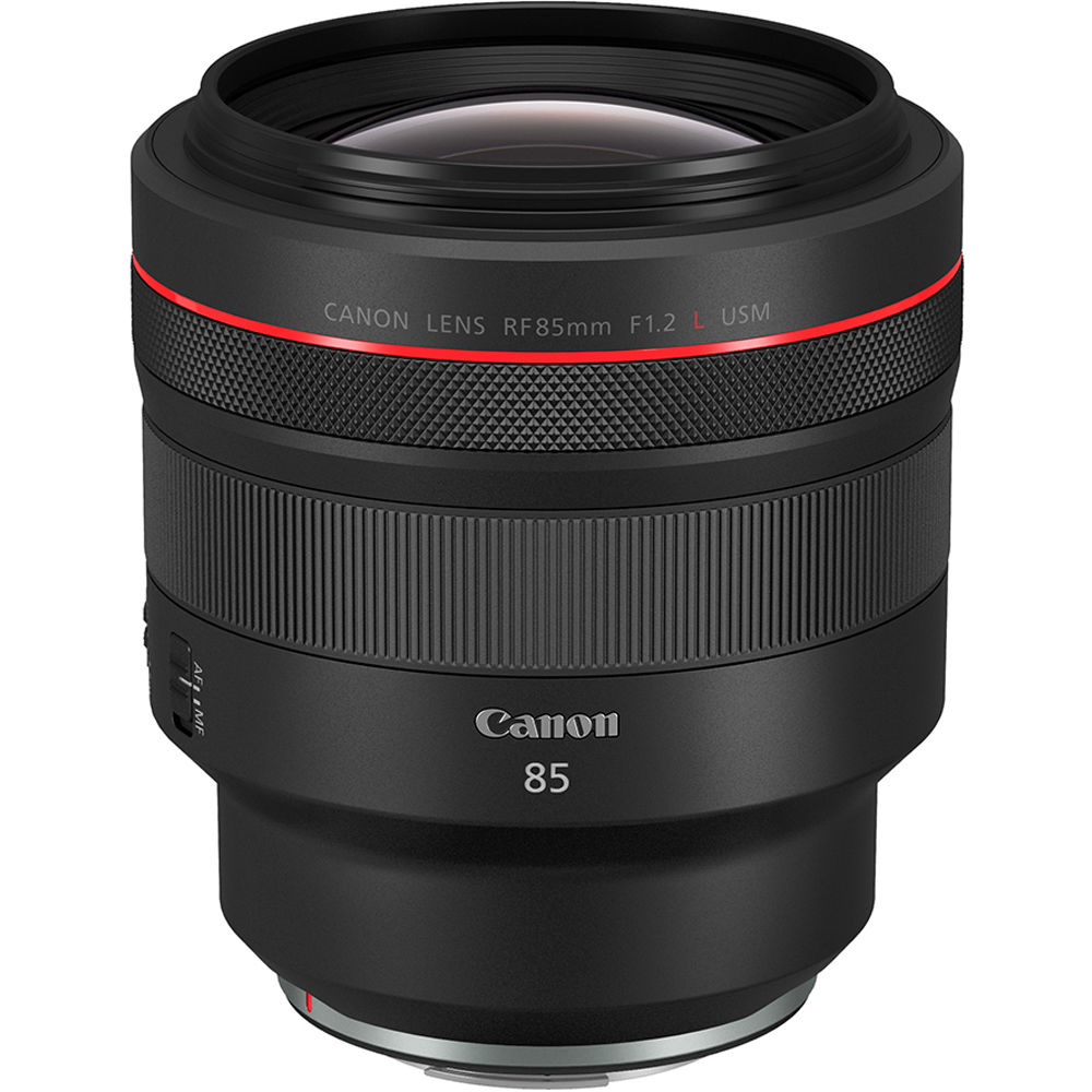 Canon RF 85mm f/1.2L USM portrait lens for EOS R-series cameras