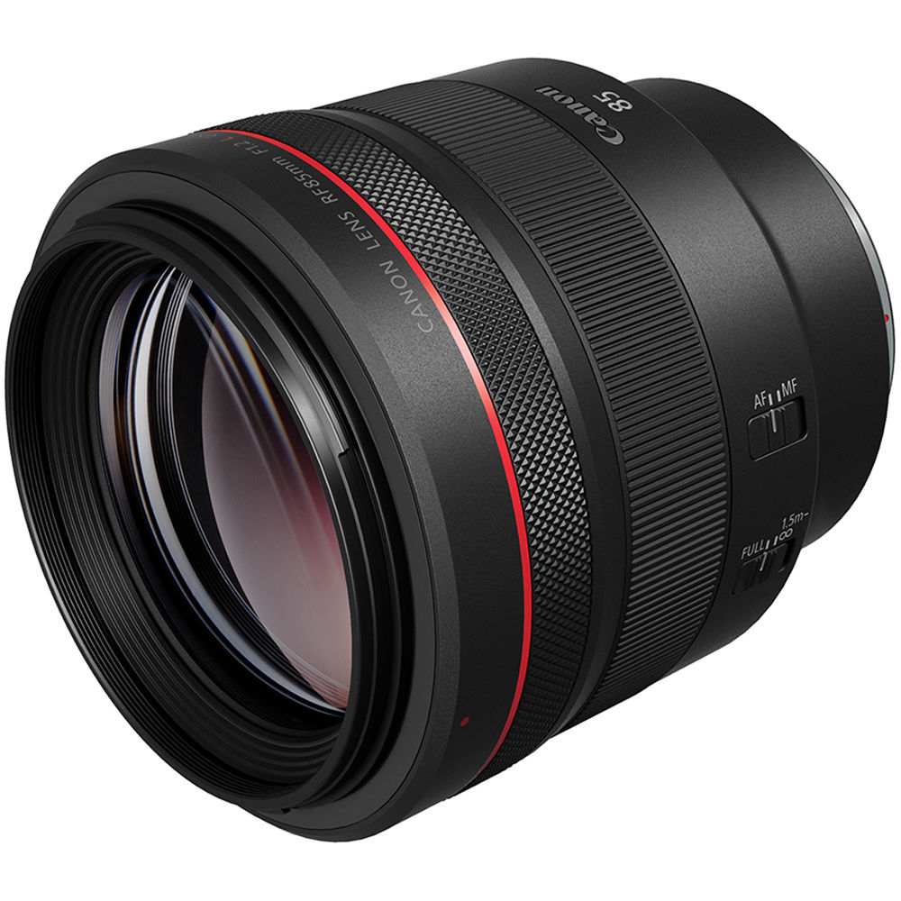 Canon RF 85mm f/1.2L USM portrait lens for EOS R-series cameras
