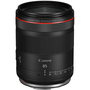 Canon RF 85mm f/1.4 L VCM Lens with bright aperture, creamy bokeh, advanced optics, and fast autofocus for portraits and video