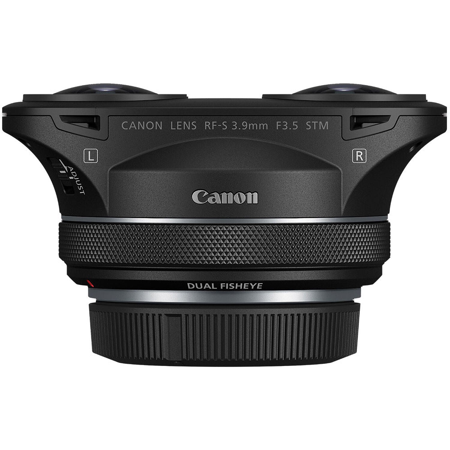 Canon RF-S 3.9mm f/3.5 STM Dual Fisheye lens with 144° viewing angle