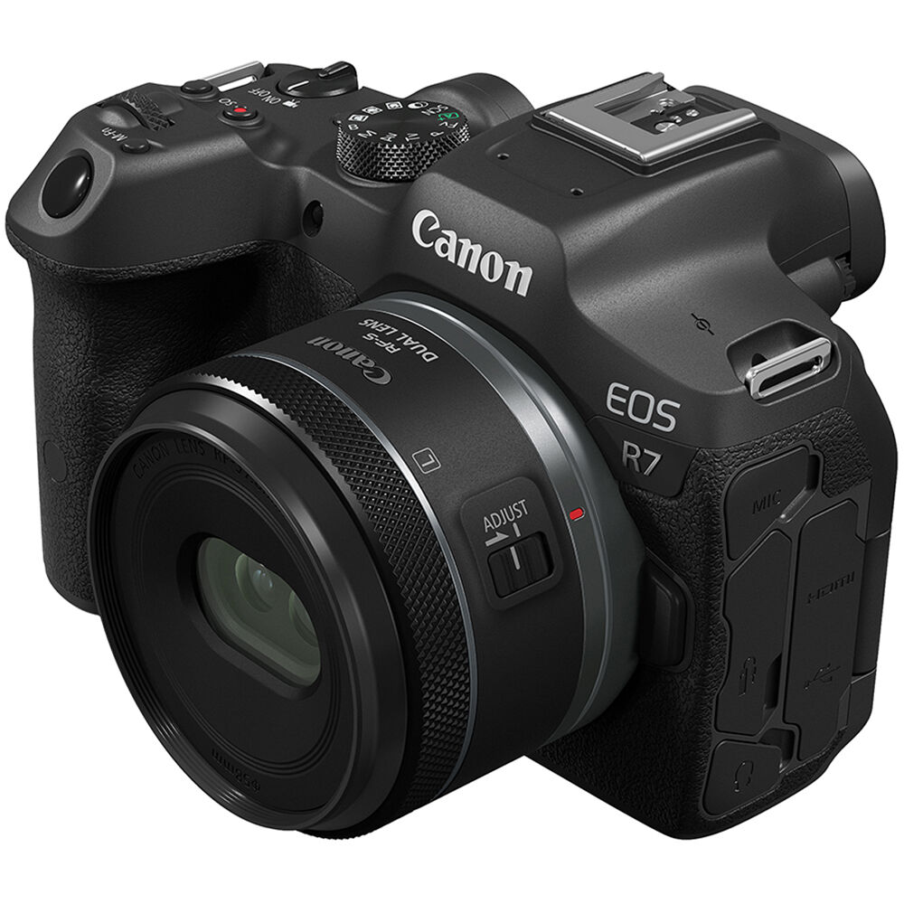Canon RF-S 7.8mm f/4 STM DUAL lens for APS-C EOS R cameras