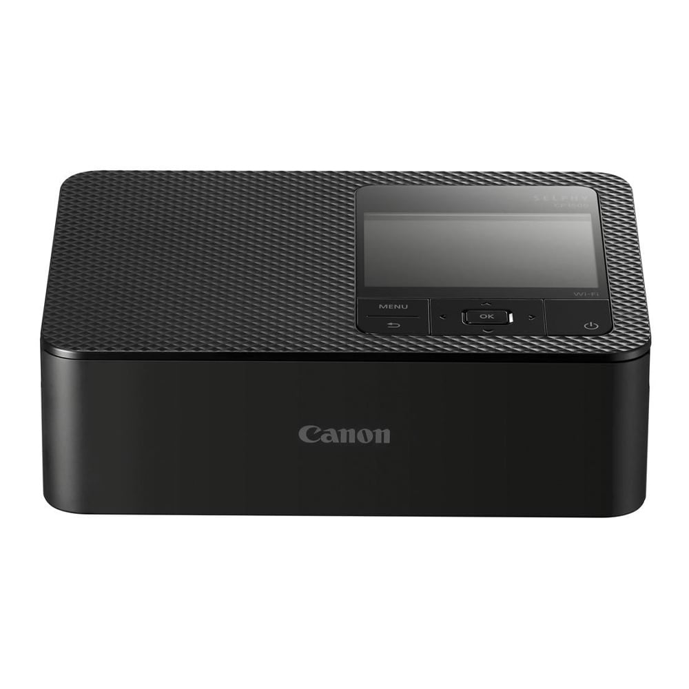 Canon SELPHY CP1500 Compact Photo Printer (Black) – stylish and portable printer that delivers high-quality, long-lasting prints straight from your phone or camera.
