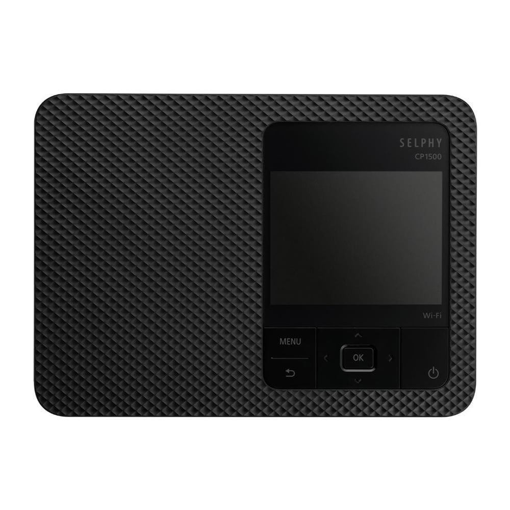 Canon SELPHY CP1500 Compact Photo Printer (Black) – stylish and portable printer that delivers high-quality, long-lasting prints straight from your phone or camera.