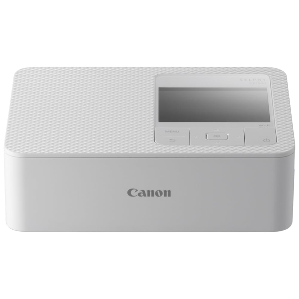 Canon SELPHY CP1500 Compact Photo Printer (White) – stylish and portable printer that delivers high-quality, long-lasting prints straight from your phone or camera.