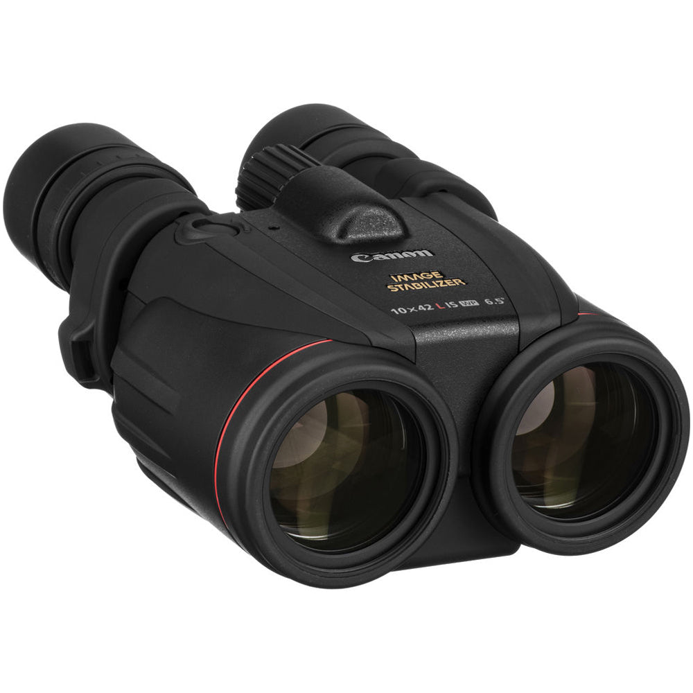 Canon 10x42 IS waterproof binoculars with L-series UD lenses and image stabilisation, ideal for wildlife, marine, and astronomy use.