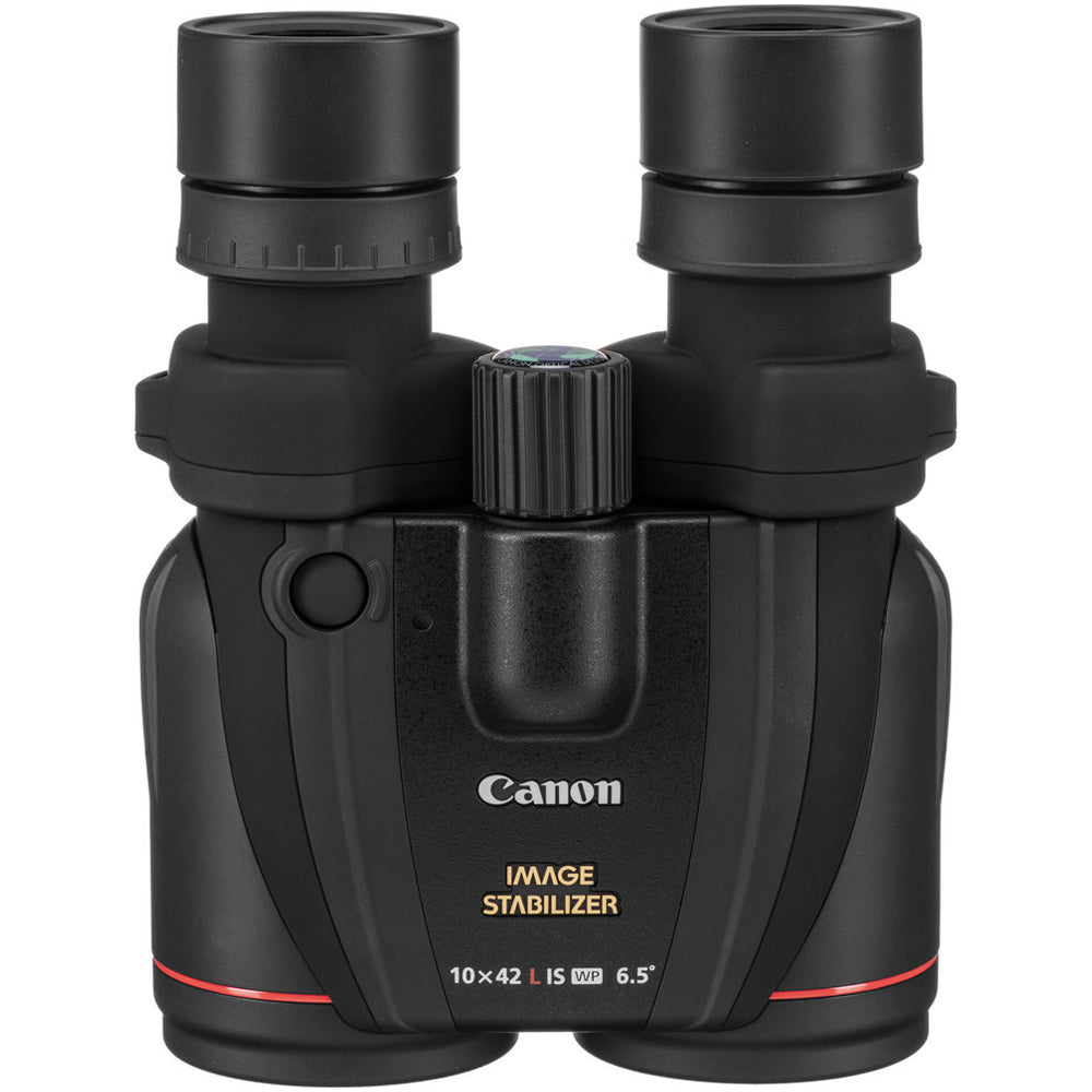 Canon 10x42 IS waterproof binoculars with L-series UD lenses and image stabilisation, ideal for wildlife, marine, and astronomy use.