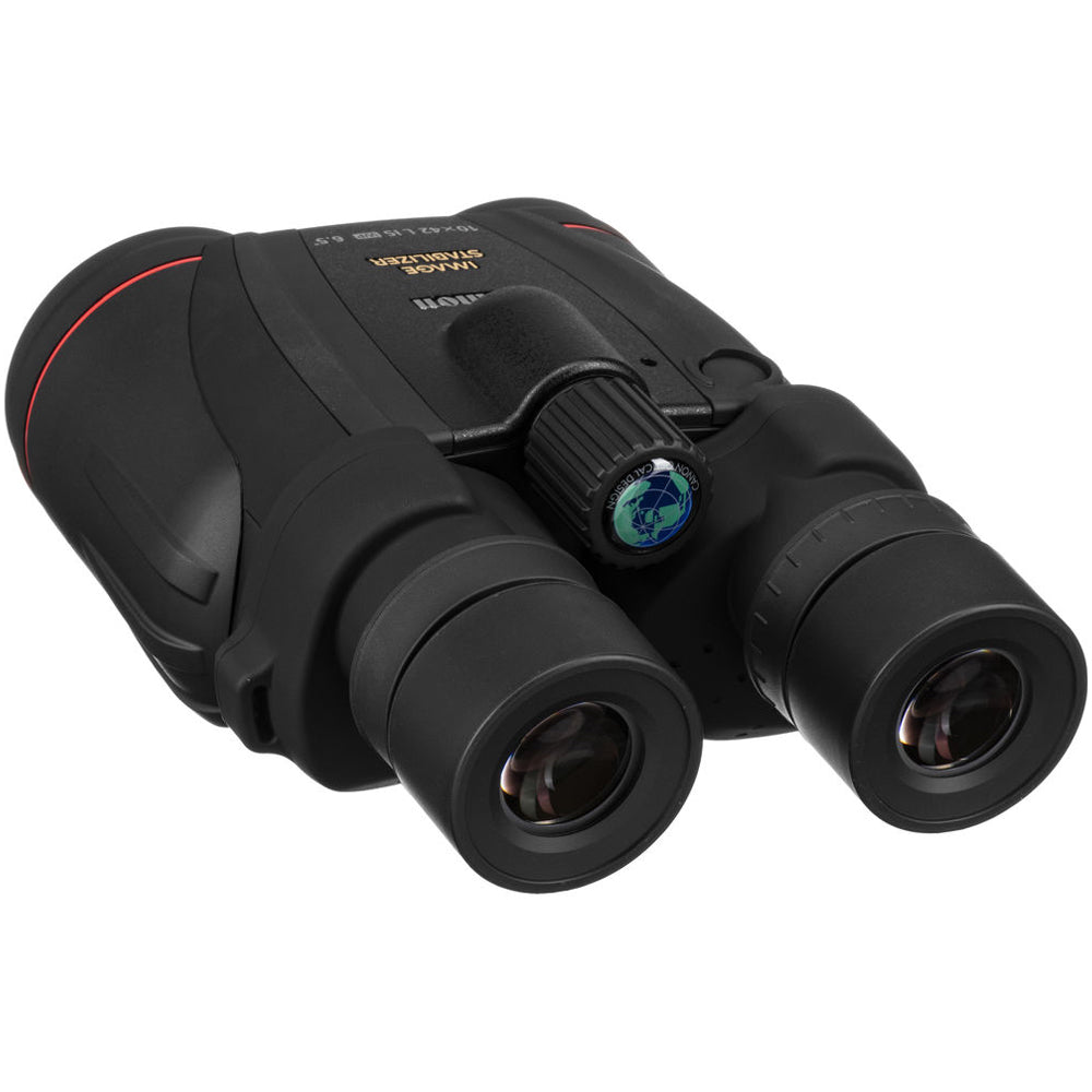 Canon 10x42 IS waterproof binoculars with L-series UD lenses and image stabilisation, ideal for wildlife, marine, and astronomy use.