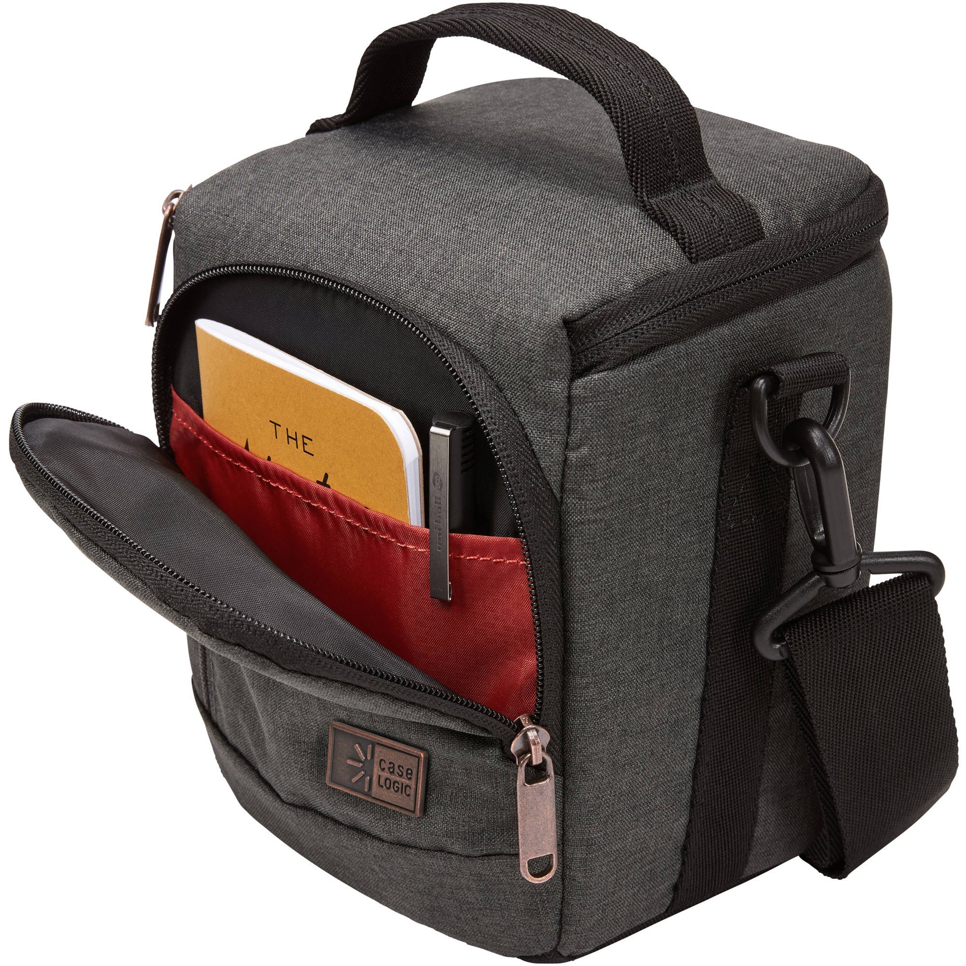 Case Logic Era ERA Shoulder Camera Bag with padded camera compartment and adjustable dividers.