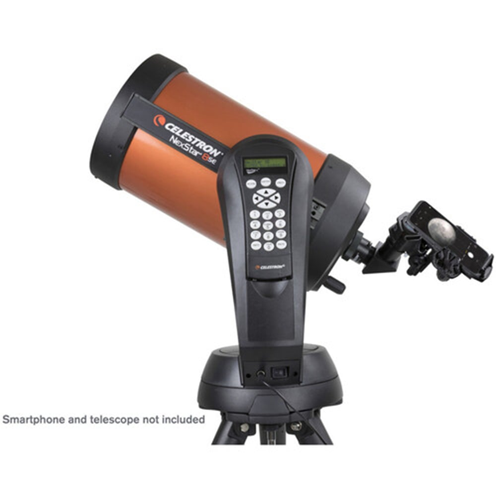 Celestron NexYZ DX 3-axis smartphone adapter kit with Bluetooth remote for telescopes, binoculars, and microscopes