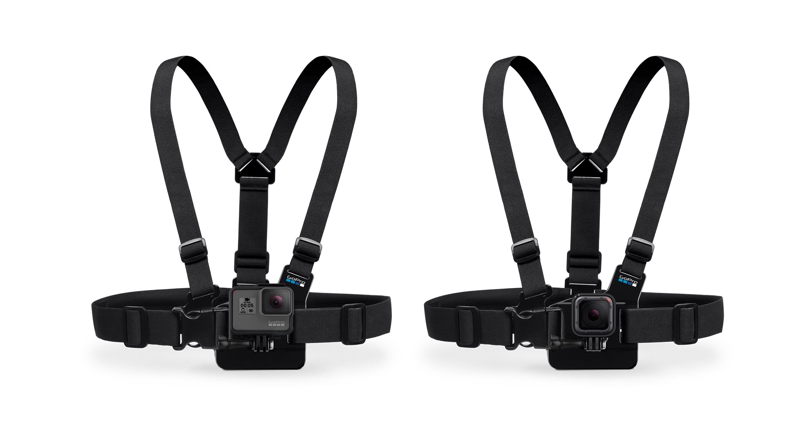The GoPro Chesty - Chest Mount Harness lets you capture immersive video and photos from your chest.