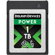 Delkin Devices POWER CFexpress Type B G4 Memory Card – ultra-fast, high-capacity storage designed for professional photographers and videographers capturing 4K/8K content.