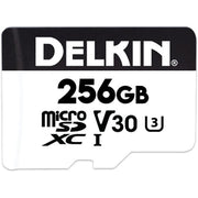 The 256GB Hyperspeed microSDXC Memory Card offers fast read speeds of 100 MB/s and write speeds of 75 MB/s, making it ideal for high-resolution video capture.