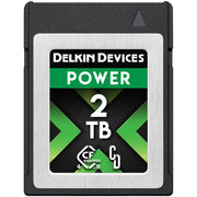 Delkin Devices POWER CFexpress Type B G4 Memory Card – ultra-fast, high-capacity storage designed for professional photographers and videographers capturing 4K/8K content.