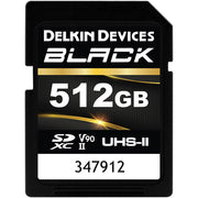 Delkin BLACK 512GB memory card offers reliability, with a virtually unbreakable design that can withstand extreme conditions.