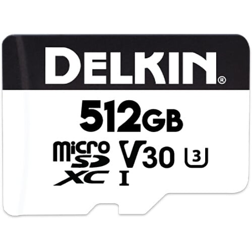 The 512GB Hyperspeed microSDXC Memory Card offers fast read speeds of 100 MB/s and write speeds of 75 MB/s, providing ample space and performance.