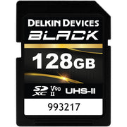 Videographers can safely store larger files on this 128GB memory card while maintaining an efficient working speed with a featured read speed of 300MB/s.