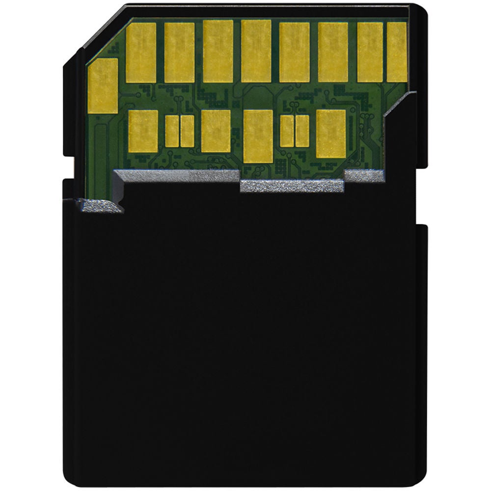 Videographers can safely store larger files on this 128GB memory card while maintaining an efficient working speed with a featured read speed of 300MB/s.