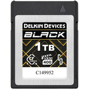 Extensively tested for top camera systems, the Delkin BLACK CFexpress 1TB Memory Card guarantees broad compatibility and stable performance.