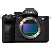 Sony Alpha A7R V mirrorless digital camera with 61MP full-frame sensor and 8K video recording