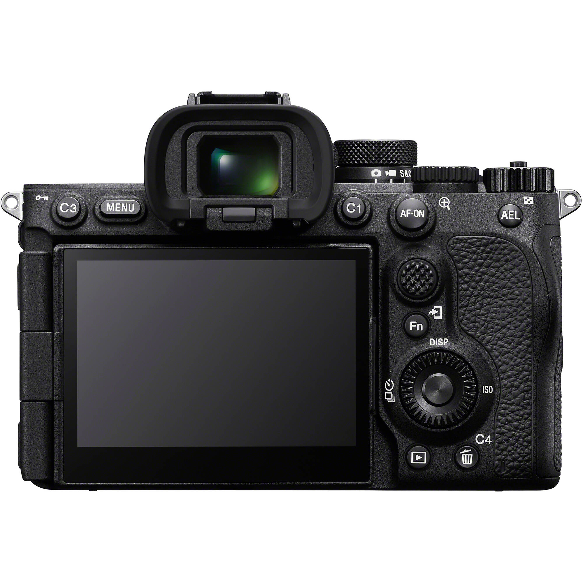 Sony Alpha A7R V mirrorless digital camera with 61MP full-frame sensor and 8K video recording
