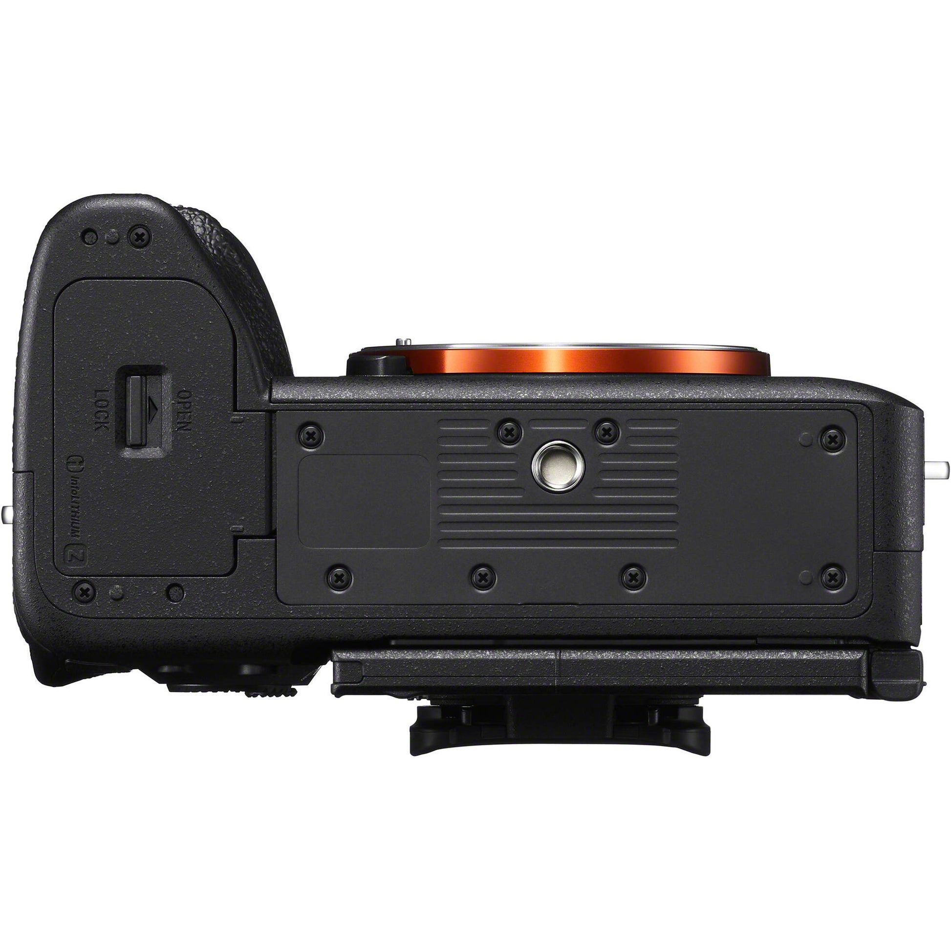 Sony Alpha A7R V mirrorless digital camera with 61MP full-frame sensor and 8K video recording