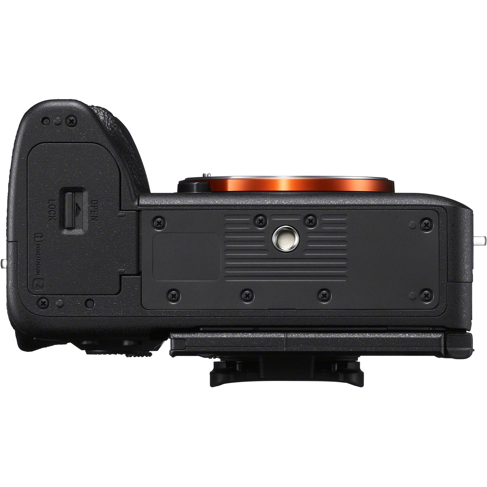 Sony Alpha A7R V mirrorless digital camera with 61MP full-frame sensor and 8K video recording