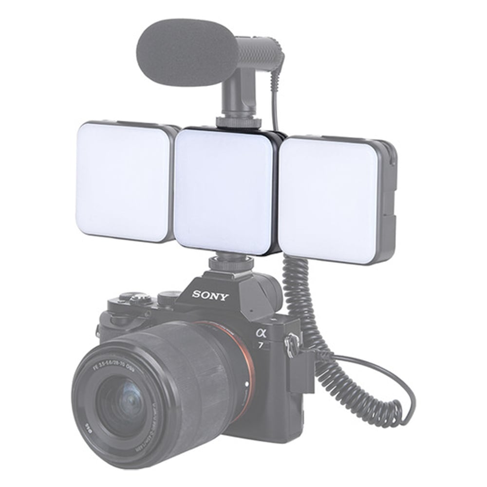 Luxceo W64RGB Mini LED Light with 2500–9000K adjustable colour, 20 effects, built-in magnet, and portable design for creators.