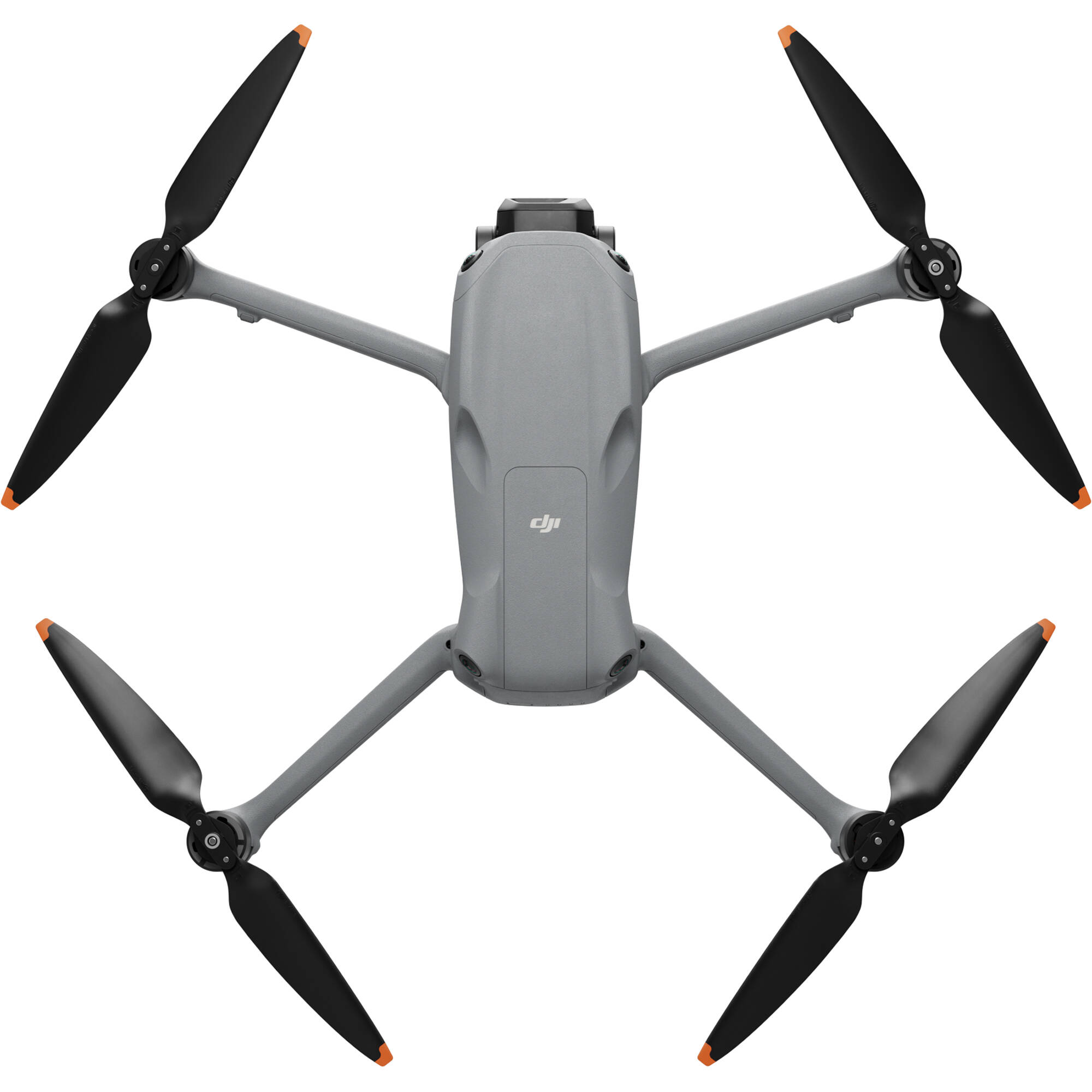 DJI Air 3S drone with dual 1-inch CMOS cameras, 45-min flight time, omnidirectional obstacle sensing, and DJI RC 2 controller