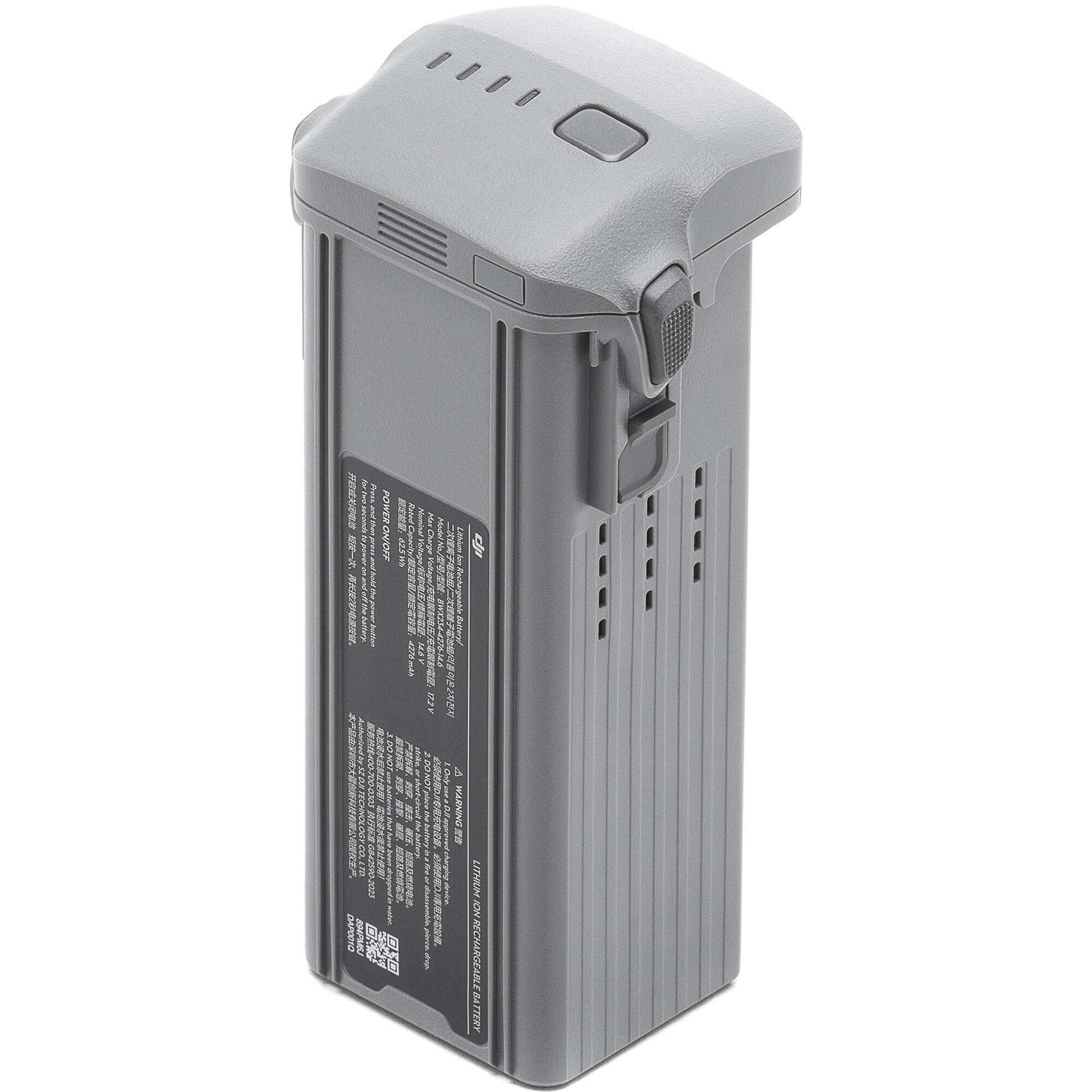 DJI Air 3S intelligent flight battery, 4276mAh Li-ion 4S, provides up to 45 minutes flight time and supports Off-State QuickTransfer