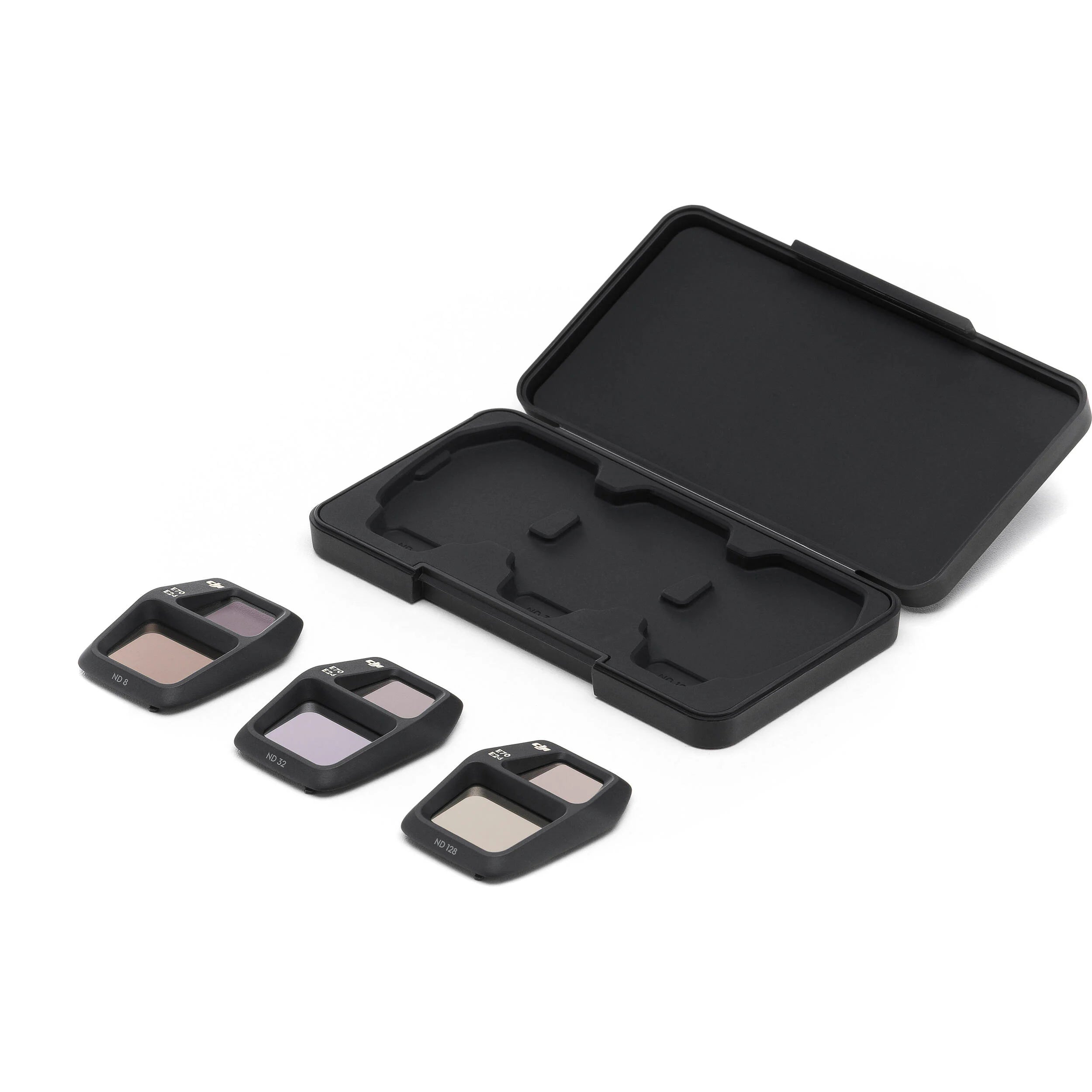 DJI Air 3S ND filter set with ND8, ND32, and ND128 filters for smooth, high-quality footage in bright conditions