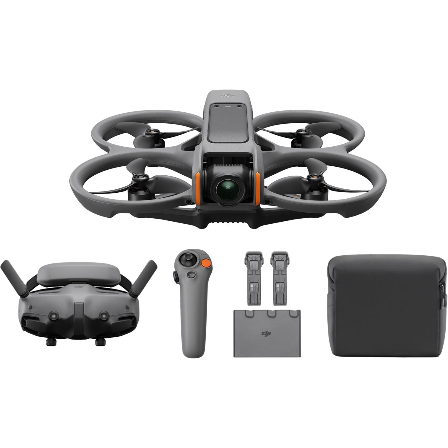 DJI Avata 2 FPV drone fly more combo with 12MP camera, 4K/60fps video, 23 min flight time, and DJI O4 HD transmission