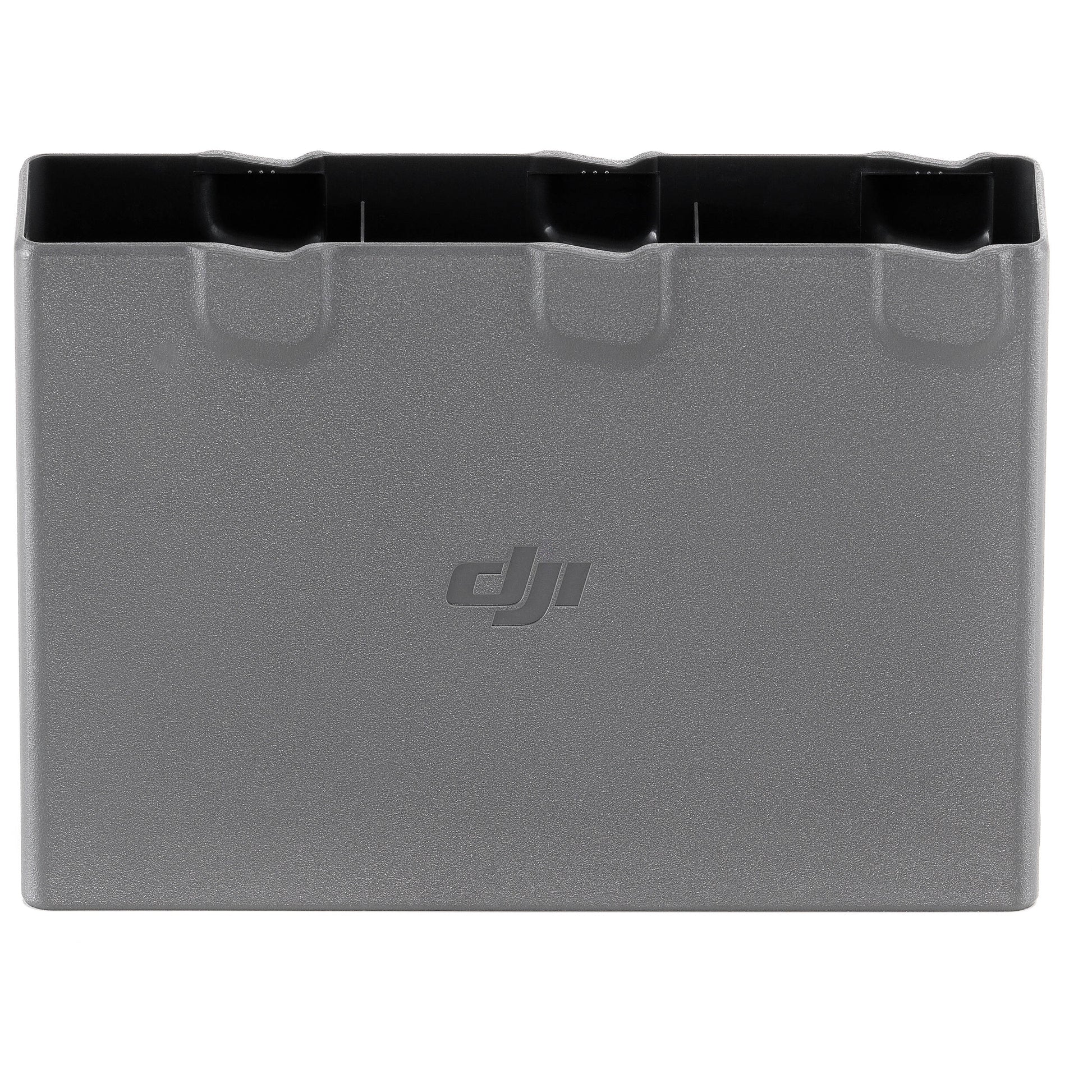 A black DJI Avata 2 Two-Way Charging Hub is shown with a USB-C cable attached.