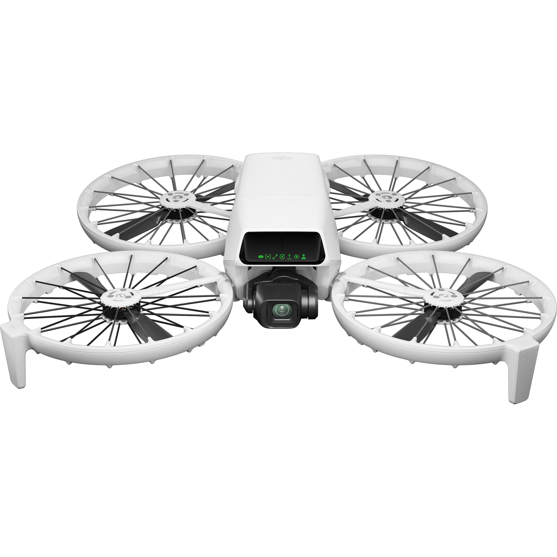 A black DJI RC-N3 drone remote controller is displayed, featuring two joysticks and a retractable smartphone mount on top.