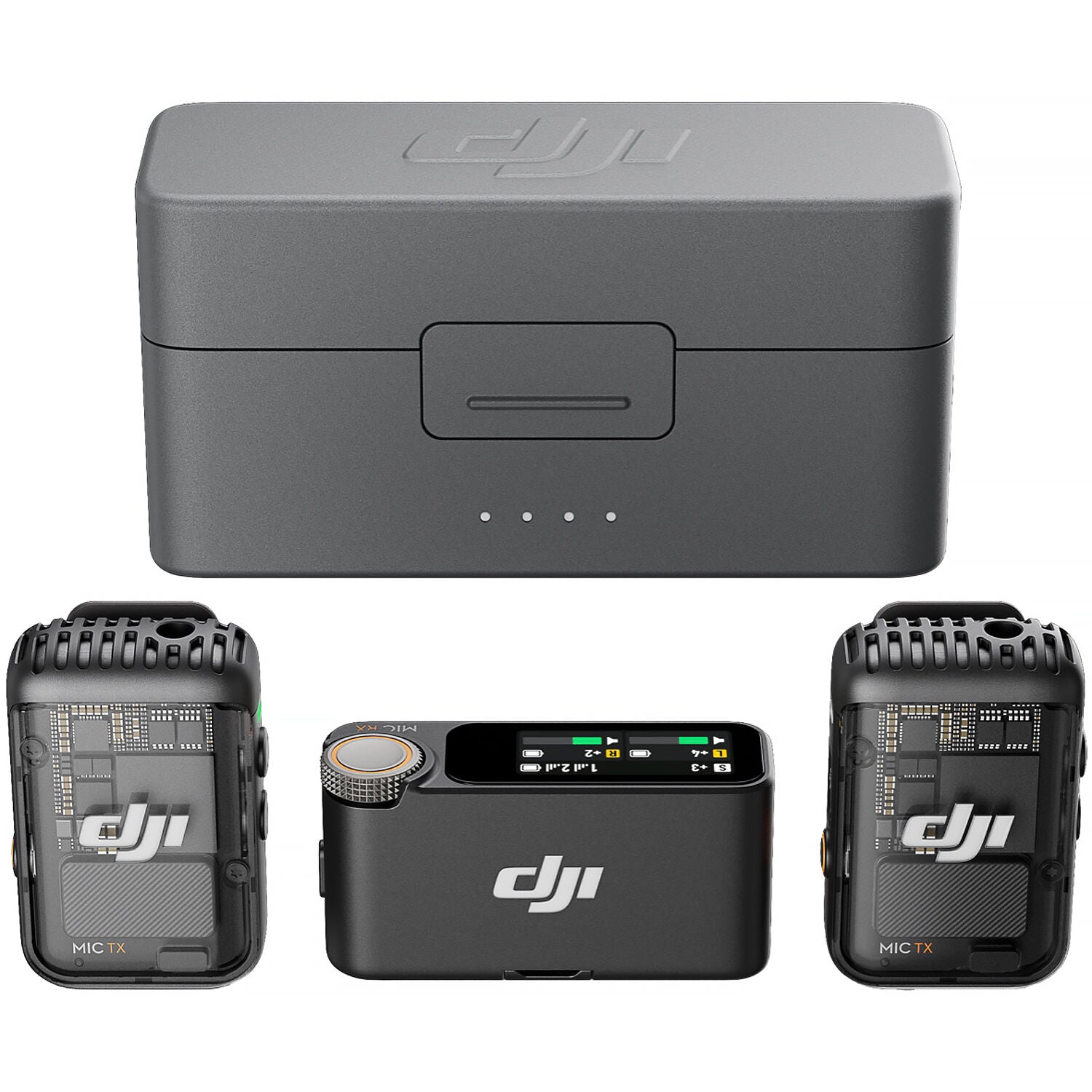 The DJI Mic 2 is a sleek, versatile wireless microphone that delivers professional-grade audio with intelligent noise cancellation and dual-channel recording.